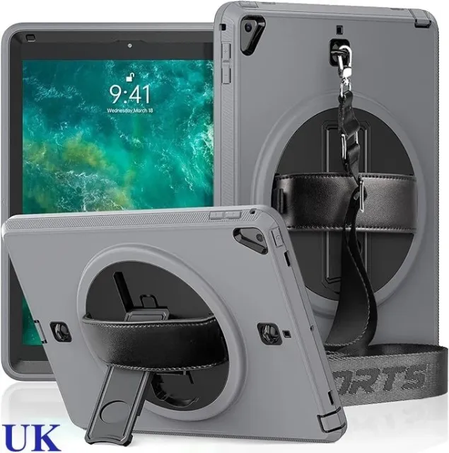 Full-Body Screen Protector Case For iPad 5th 6th Gen. 9.7-Inch 2017 2018 / Air 2