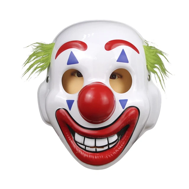 Vampire Cute Bad Laughing Bat Red Nosed Clown Mask Dress Up
