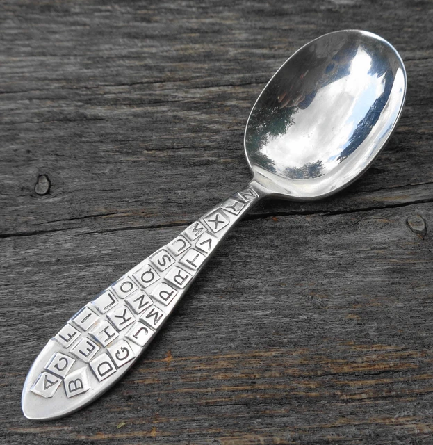 VINTAGE ROGERS (INTERNATIONAL Silver) Sterling Silver Baby Spoon