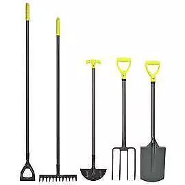 Heavy Duty Large Traditional Steel Gardening Tools with Ash Wood Handle