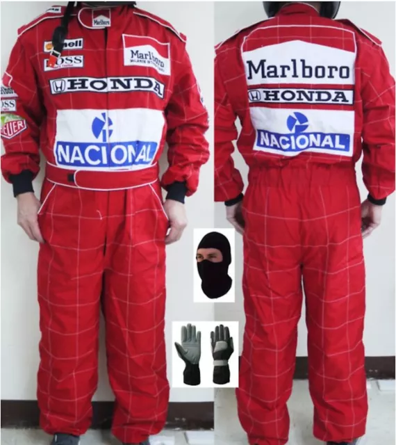 Honda Marlboro McLaren Kart race suit CIK/FIA Level 2 (Free gifts)