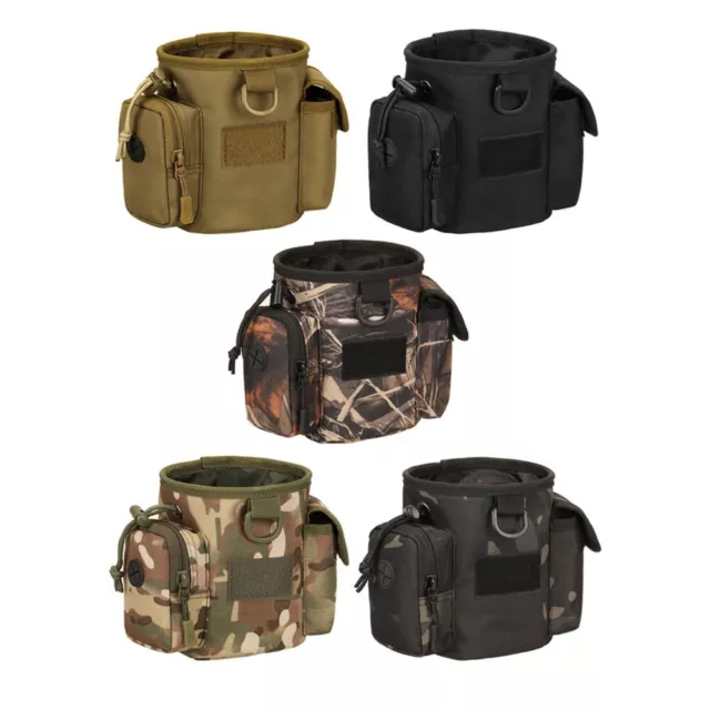 Tactical Molle Waist Belt Bag Storage Pouch Organizer Outdoor Hiking Camping UK
