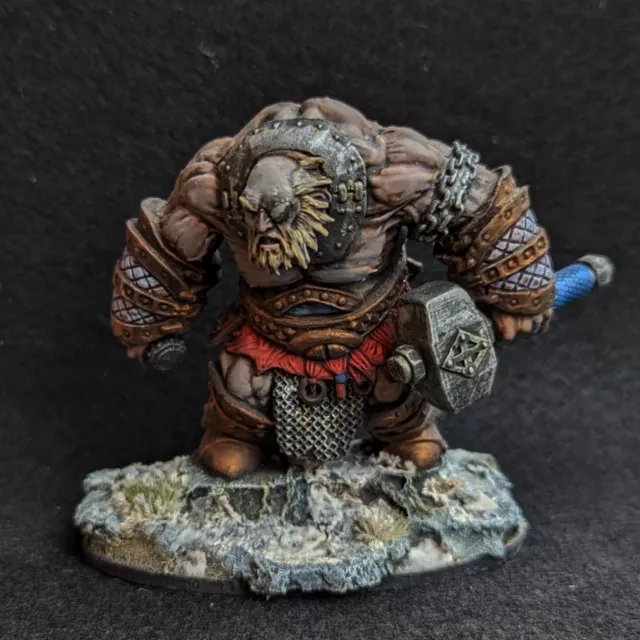 Pro Painted Fire Giant Ice Fire Age Of Sigmar Reaper Sons Of Behemat