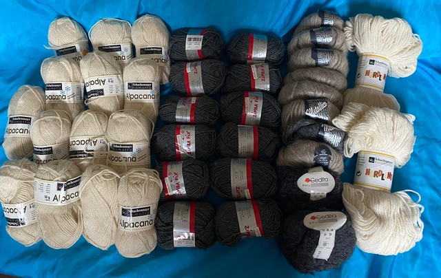 wolle paket konvolut ca.1,8 kg Schachenmayer Lana Grossa etc.