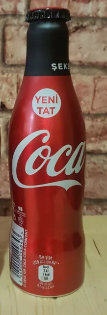 Coca Cola Turkey 2019 Empty Turkish Bottle Aluminium Zero Bottle