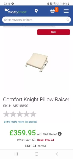 Electric Pillow Riser