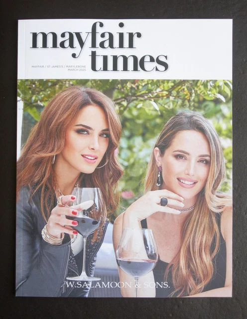 THE MAYFAIR TIMES MARCH 2025 The Art Of Philanthropy £7.95 - PicClick UK