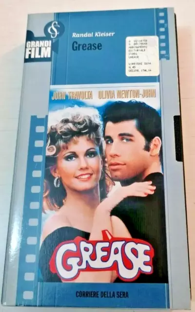 Grease Di Randal Kleiser Vhs 1977 Corriere Della Sera Editoriale Cartonata