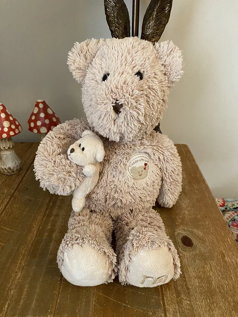 Coccola con amore orsacchiotto che tiene il bambino giocattolo morbido 20"" marrone chiaro