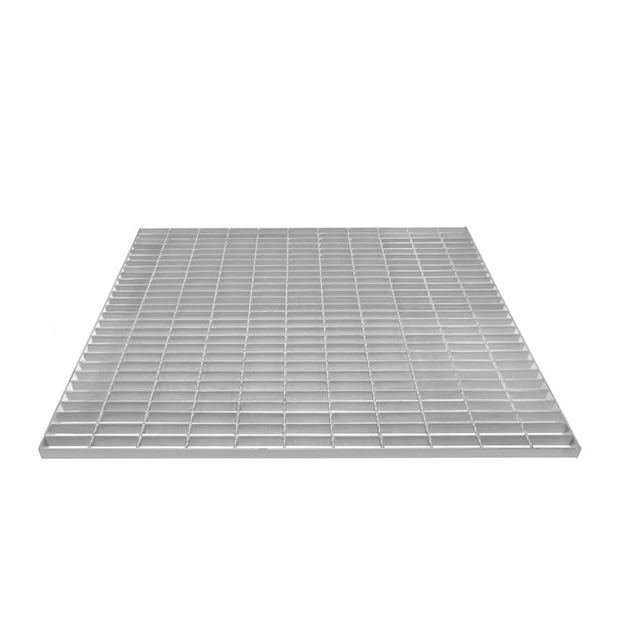 Grille Caillebotis Acier Galvanisé 1000x900 Mm - Maille 32x100 Mm - Capacité 900 Kg - Pour Sol Industriel - 6