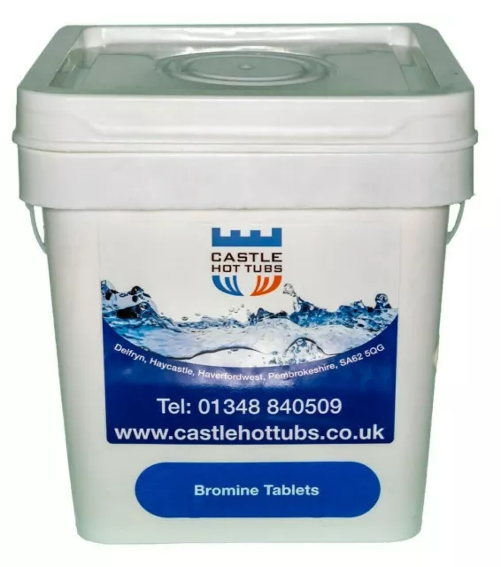 Bromine Tablets Castle Hot Tubs Swimming Pool Spa 5 Kg