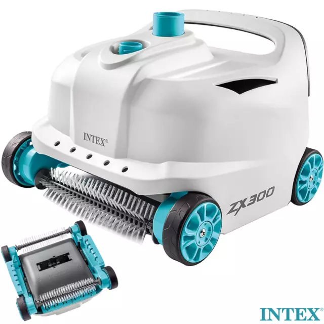 Intex ROBOT PULITORE PISCINA FUORITERRA PARETI FONDO DELUXE ZX300 28005