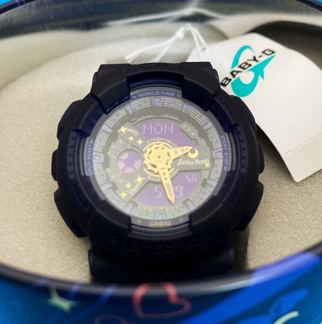 Casio G-Shock Baby-G Sailor Moon Limited Edition Navy Blue Watch BA110XSM-2A