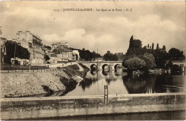 CPA Joinville Le Quai et le Pont (1363468)
