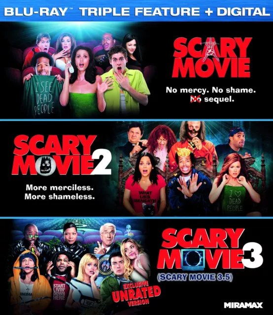 Scary Movie Collection (Blu-ray + Digital) (Blu-ray) Carmen Electra Shawn Wayans