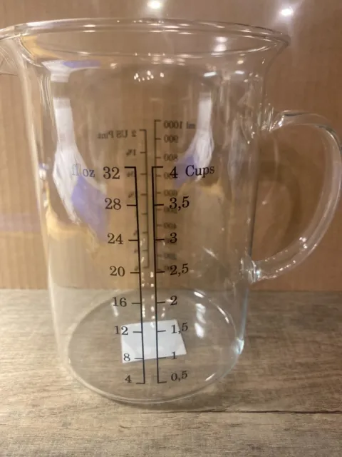 VARDAGEN Measuring cup, glass, 34 oz - IKEA  Ikea vardagen, Measuring cups,  Glass measuring cup