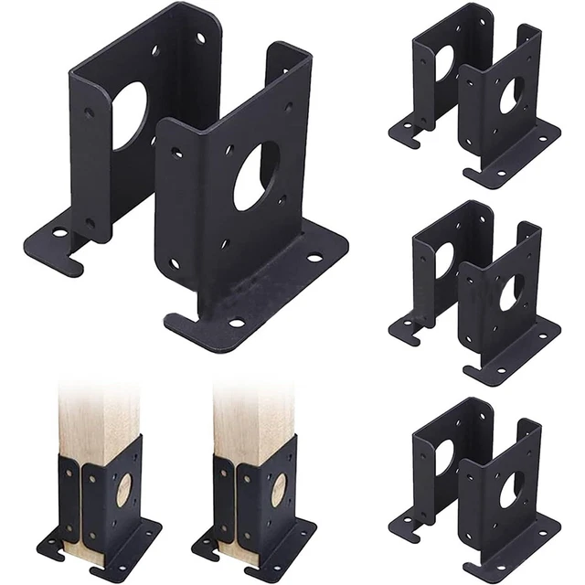 SWANEW Supporto Per Palo 70 Cm 2X Manicotto Da Infissione Ancoraggio A Terra Boccola Da Terreno 88435560