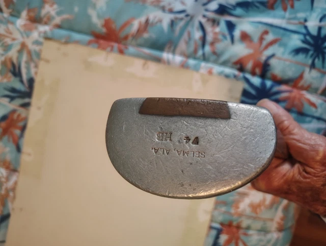 Putter Vintage Otey Crisman H110 - Manche En Bois De Caryer - 35,5" - Droitier