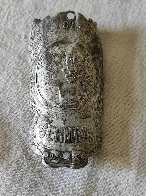 Plaque de Velo Cycles PIERRO - Old Bike Head Badge