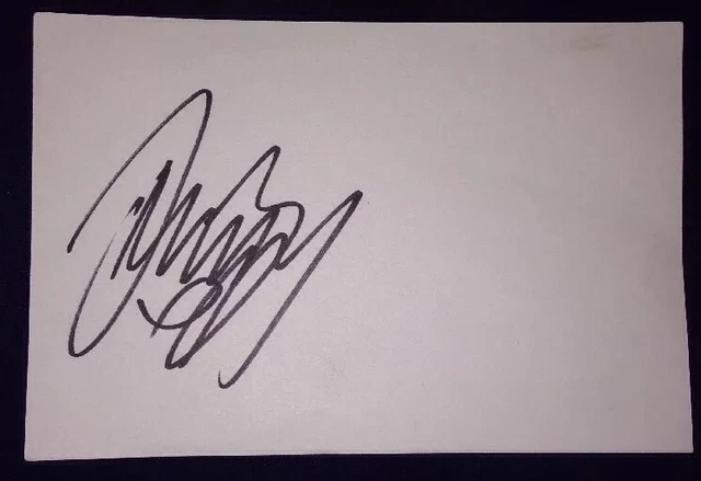 Danny Boy Hatchard Signed 6X4 White Card Tv Autograph Eastenders Lee Carter