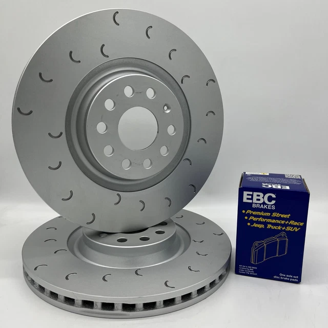 RENAULT CLIO MK2 182 Sport Front Brake Discs C Hook Pair & EBC