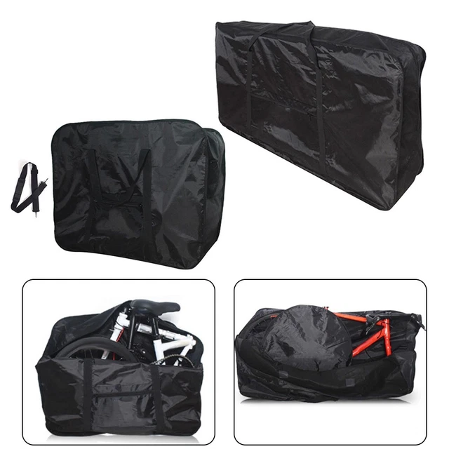 TRAVEL FRIENDLY FOLDING Bike Bag with Enhanced Rain Protection Features