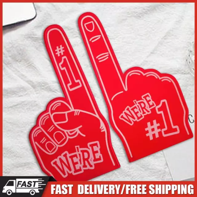 1PCS Big Hand Gloves Palm Victory Gesture for Cheering Cheerleading Celebration