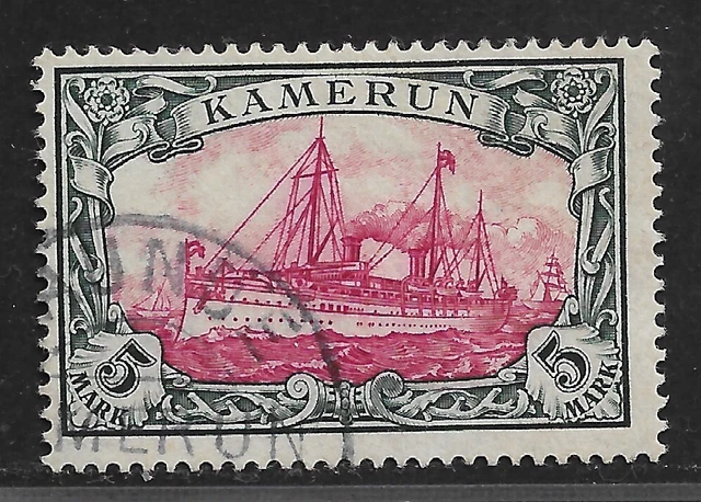 Kamerun Minr. 19 ° Jaunde  gepr. BPP Mi.: 600 €