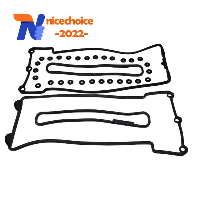 Valve Cover Gasket Set w/ Grommets for BMW 540i E53 X5 E52 E38 Z8 M62 4.4L