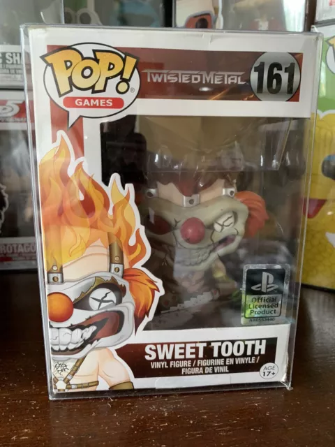 Funko Pop Games Playstation Twisted Metal Sweet Tooth 161 Mit Protektor