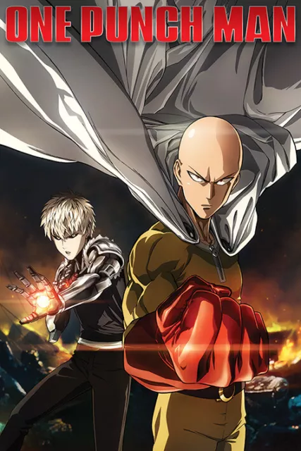 One Punch Man Destruction - Maxi Poster