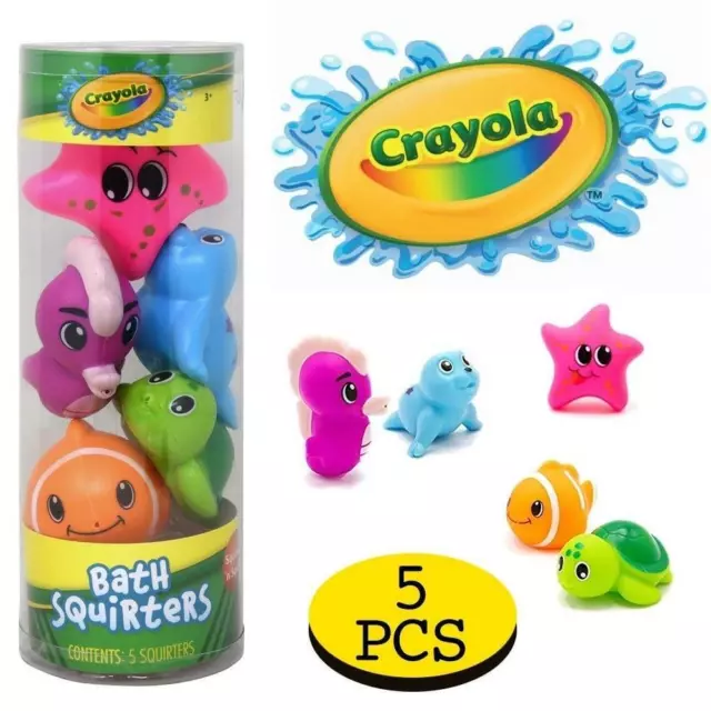 Crayola Bath Squirters Pack of 5