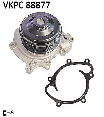 SKF Wasserpumpe VKPC 88877 für MERCEDES-BENZ