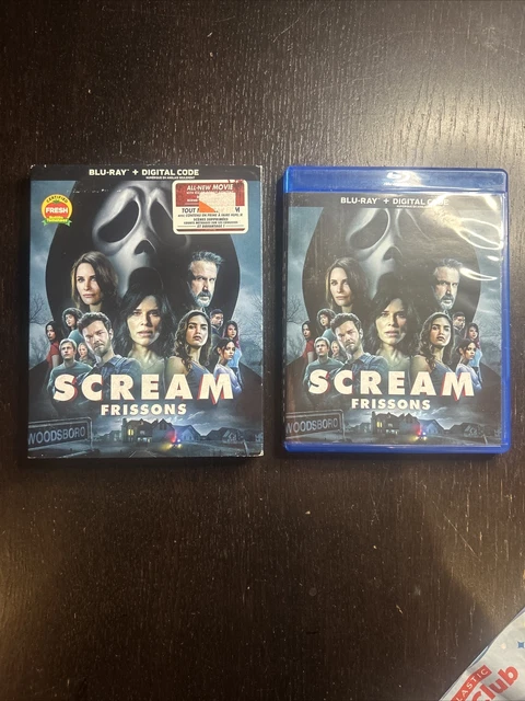 SCREAM 5 BLU Ray Movie Used Jenna Ortega Melissa Barrera $14.97 ...