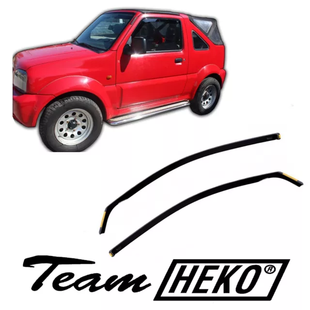 DSU28629 Windabweiser für  SUZUKI JIMNY 3-türer 1998-2018 HEKO 2tlg