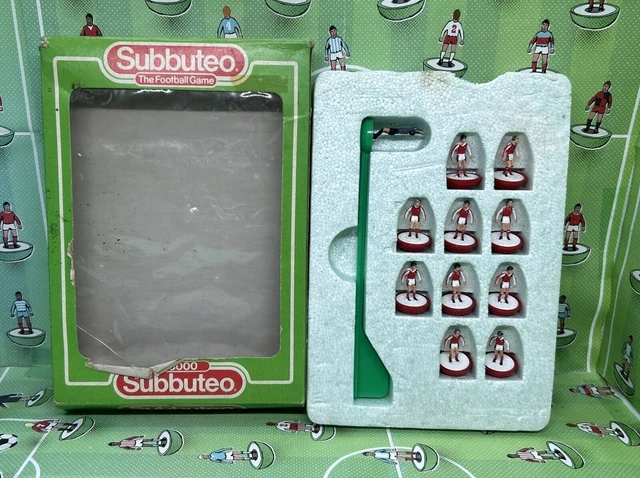Équipe Subbuteo Zombie Arsenal - Réf 16 - Vintage Collection - Fabriqué UK