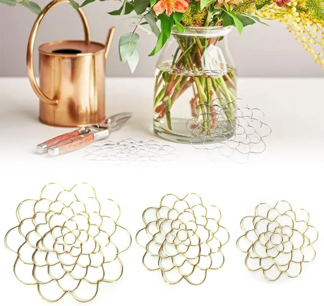 Spiral Ikebana Stem Holder, 2024 New Stainless Steel Wire Flower Arranging Tool