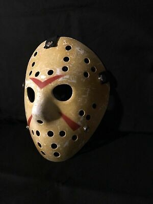 Friday The 13Th Jason Voorhees Hockey Mask Halloween Costume Party Horror Prop