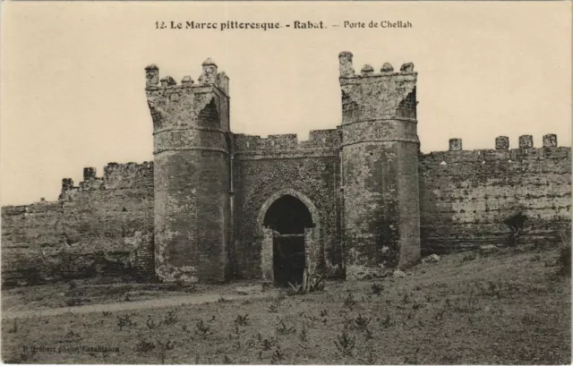 CPA AK MAROC RABAT Porte de Chellah (31412)