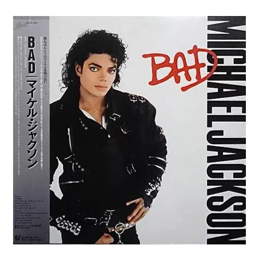 Michael Jackson ‎– Bad Lp Vinile Prima Stampa Japan