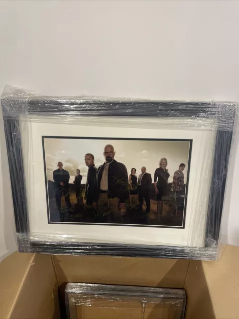 Breaking Bad Cast. Beautifully Signed