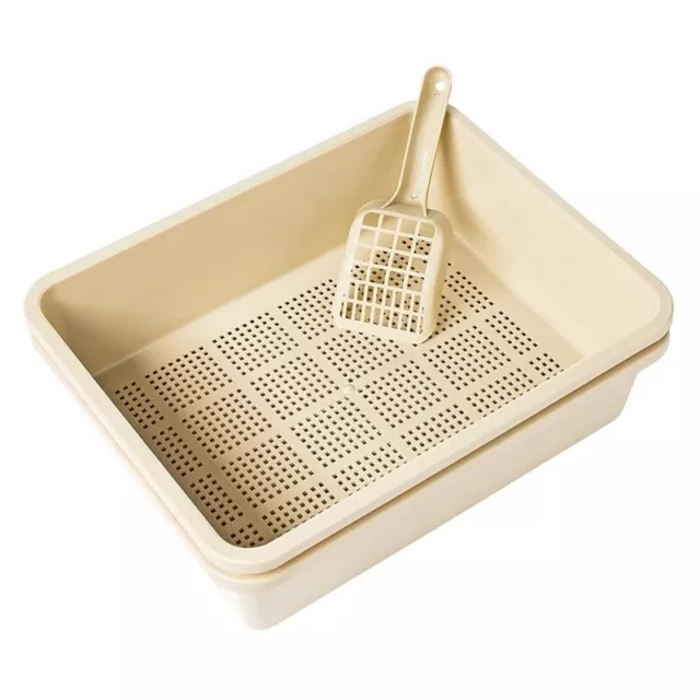 Kitter Litter Tray 3 piece  Beige or Charcoal