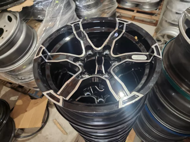 15" X 6" 6 Lug On 5.5 Aluminum Trailer Wheel -