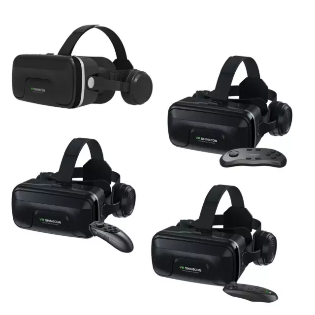 G04EA 3D VR Lunettes   VR Casque Visionneuse 5.5-7.2" Téléphones