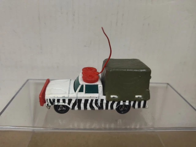 Dodge Majorette Safari Zébré avec remorque1/80 - Collection