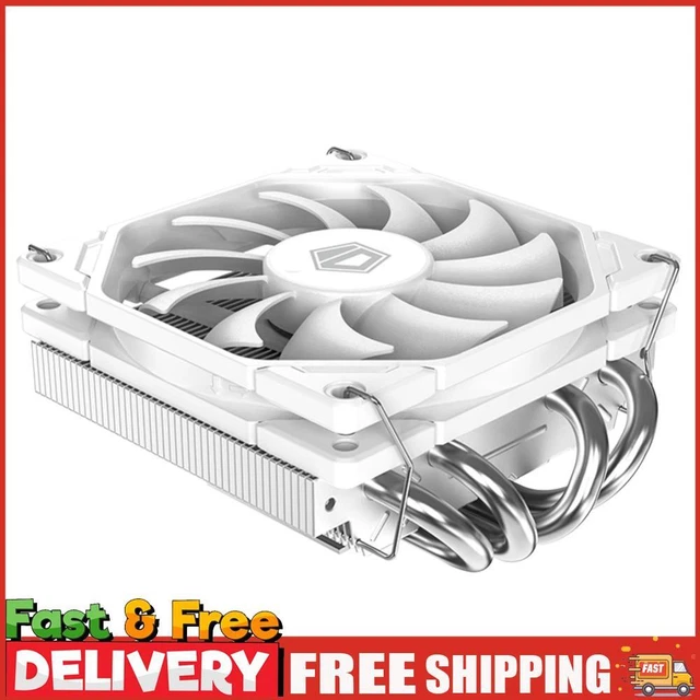 CPU AIR COOLER with PWM Fan Slim Fan 4 Direct Contact Heatpipes CPU ...