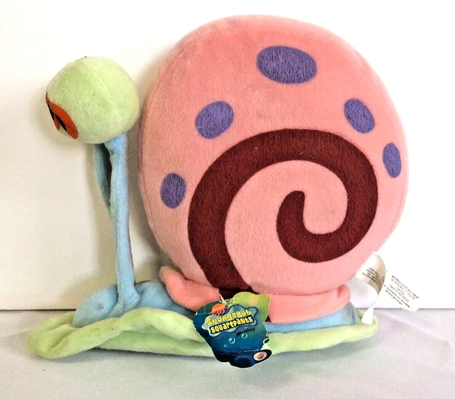 Gary the Snail Plush Spongebob Squarepants Stuffed Toy Nanco 2003 Gary the Snail Plush Spongebob Squarepants Stuffed Toy Nanco 2003
