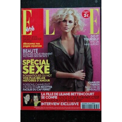 Axe ELLE 2998 16 juin 2003 Jennifer ANISTON cover 6 pages Stephan EICHER 