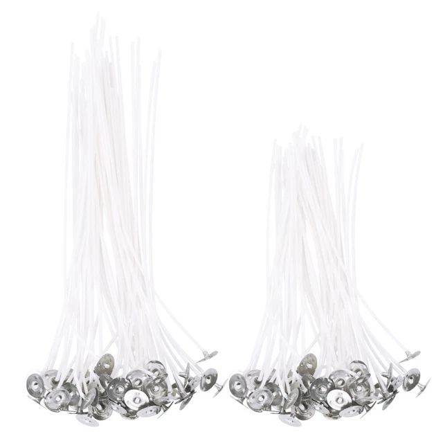 Mobestech 100 ud. Mecas de vela mechas precultivadas hechas a mano