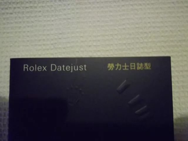 Rare Livret Rolex Datejust, Japan or Chinese language, genuine booklet. 2